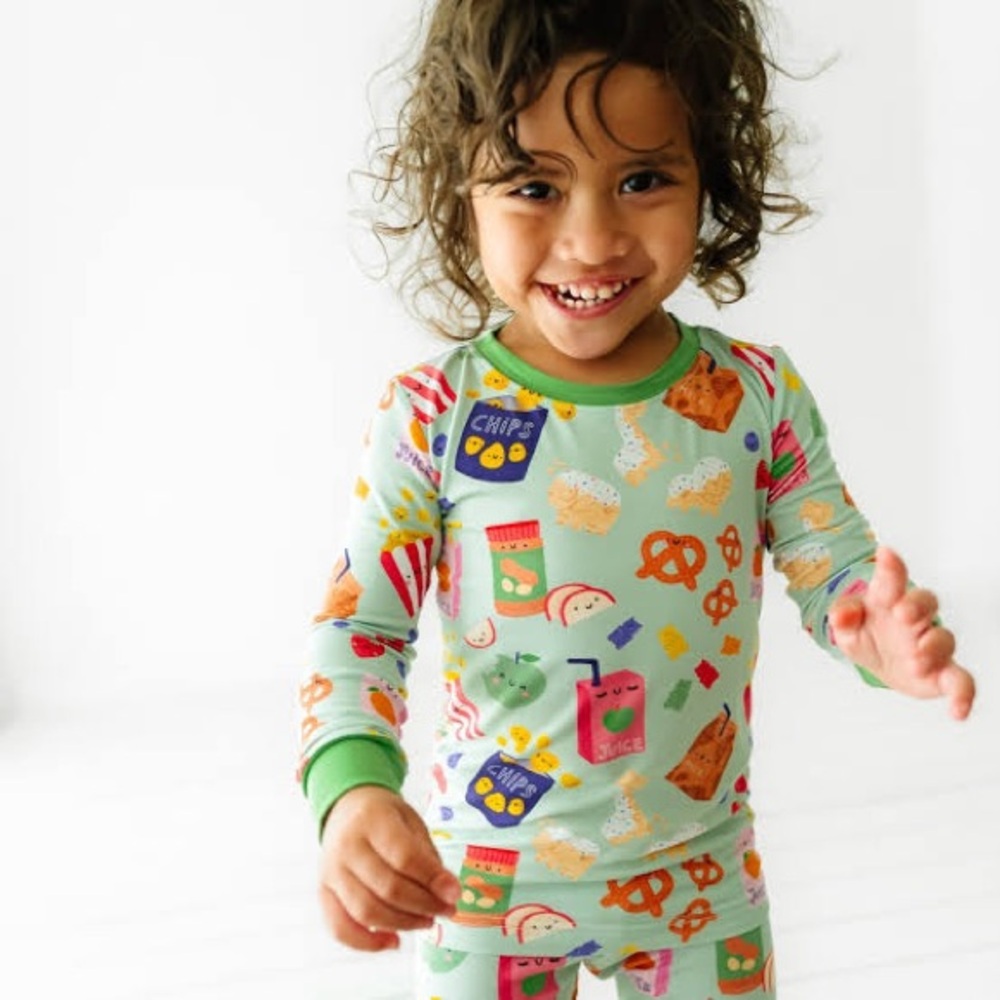 Little Sleepies Snack Attack Two Piece Pajama Set